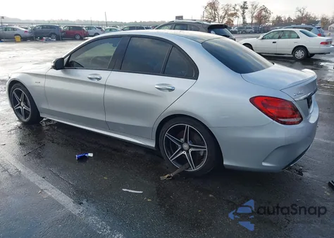 2016 Mercedes-Benz C 450 Amg 4Matic z USA, uszkodzony, nr VIN 55SWF6EB2GU130541